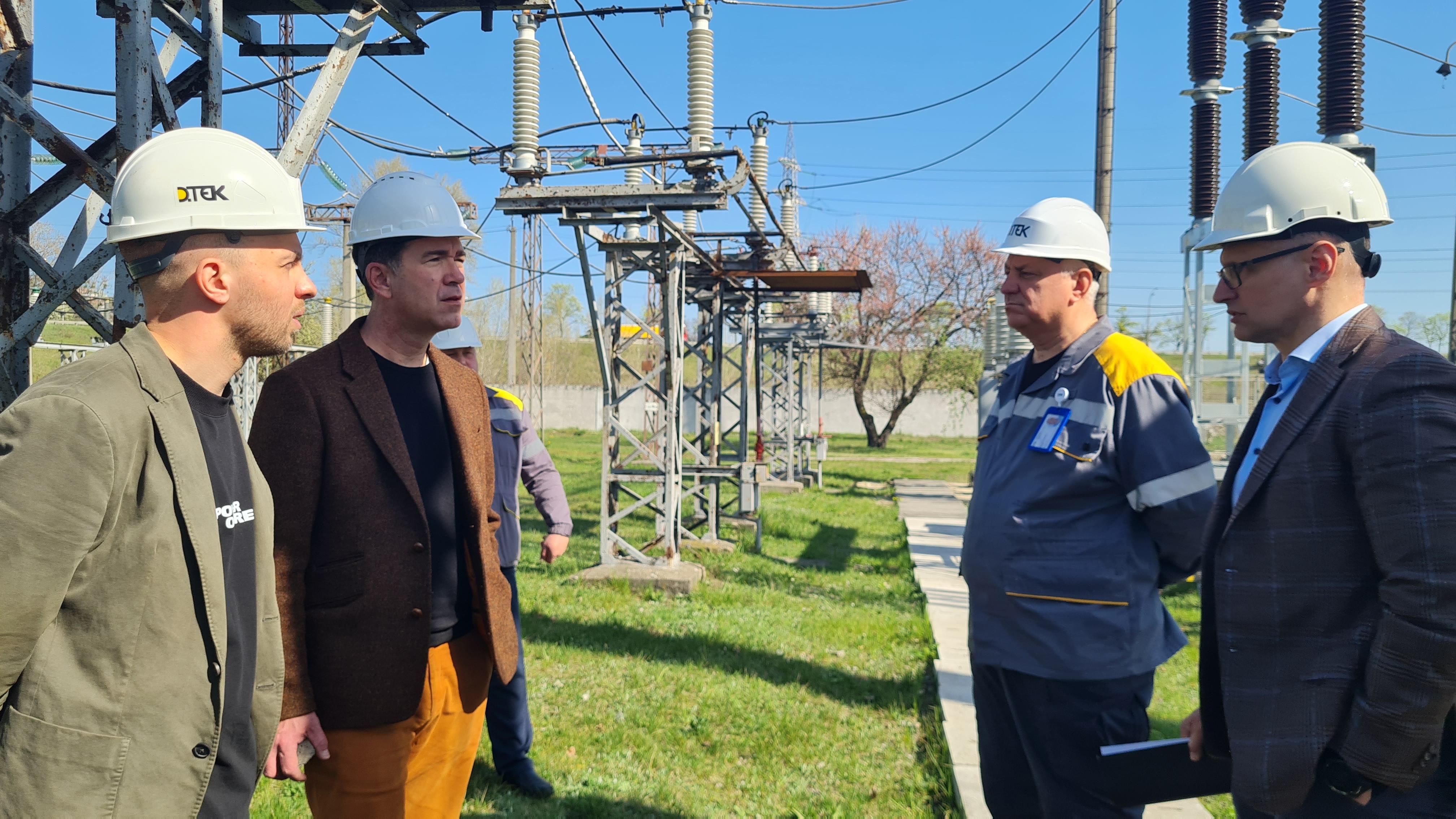 The Ukraine Energy Support Fund delivers site visit to DTEK - Energy ...